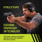 Peltor Sport Tac 500 headband close-up